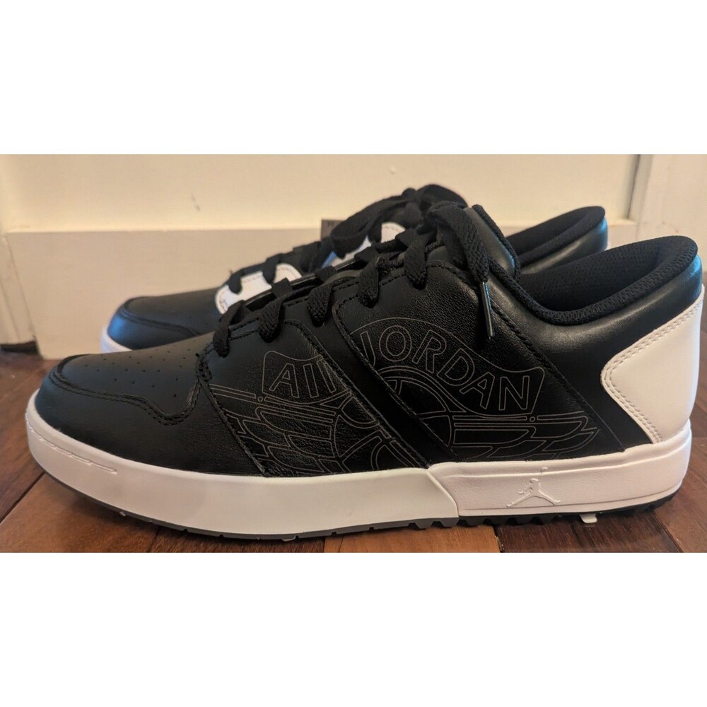 Nike Jordan Nu Retro 1 Low Golf Shoe Black White Men’s Size 9.5 FZ4153 003 NWOT